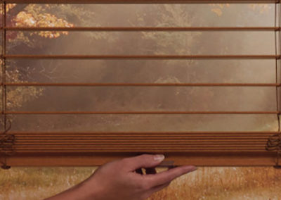 cordless faux wood blinds